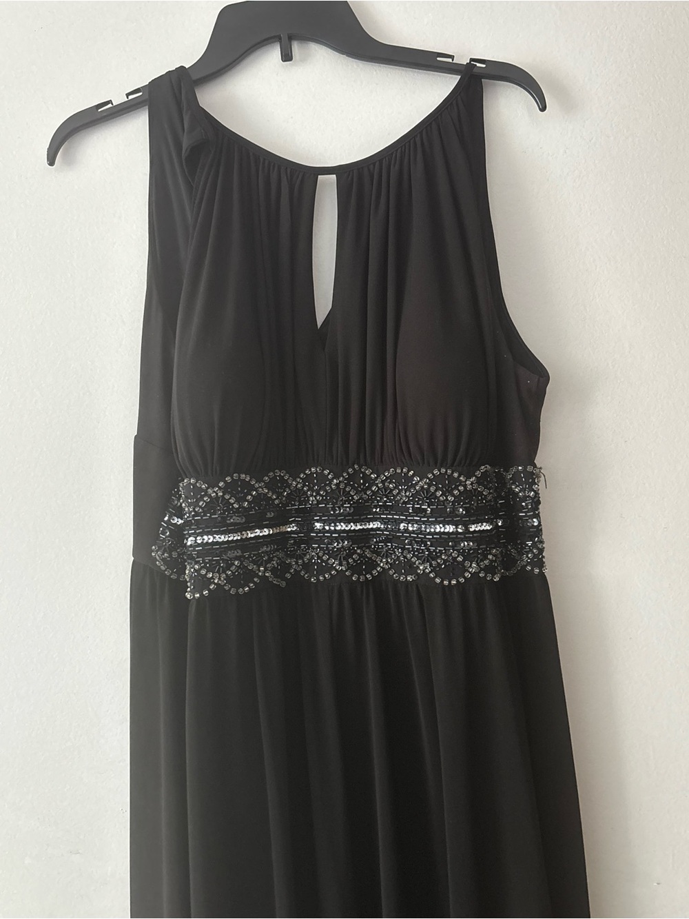 Elegant black R&M Richard's Women's Gown size 14 - Picture 2 of 6